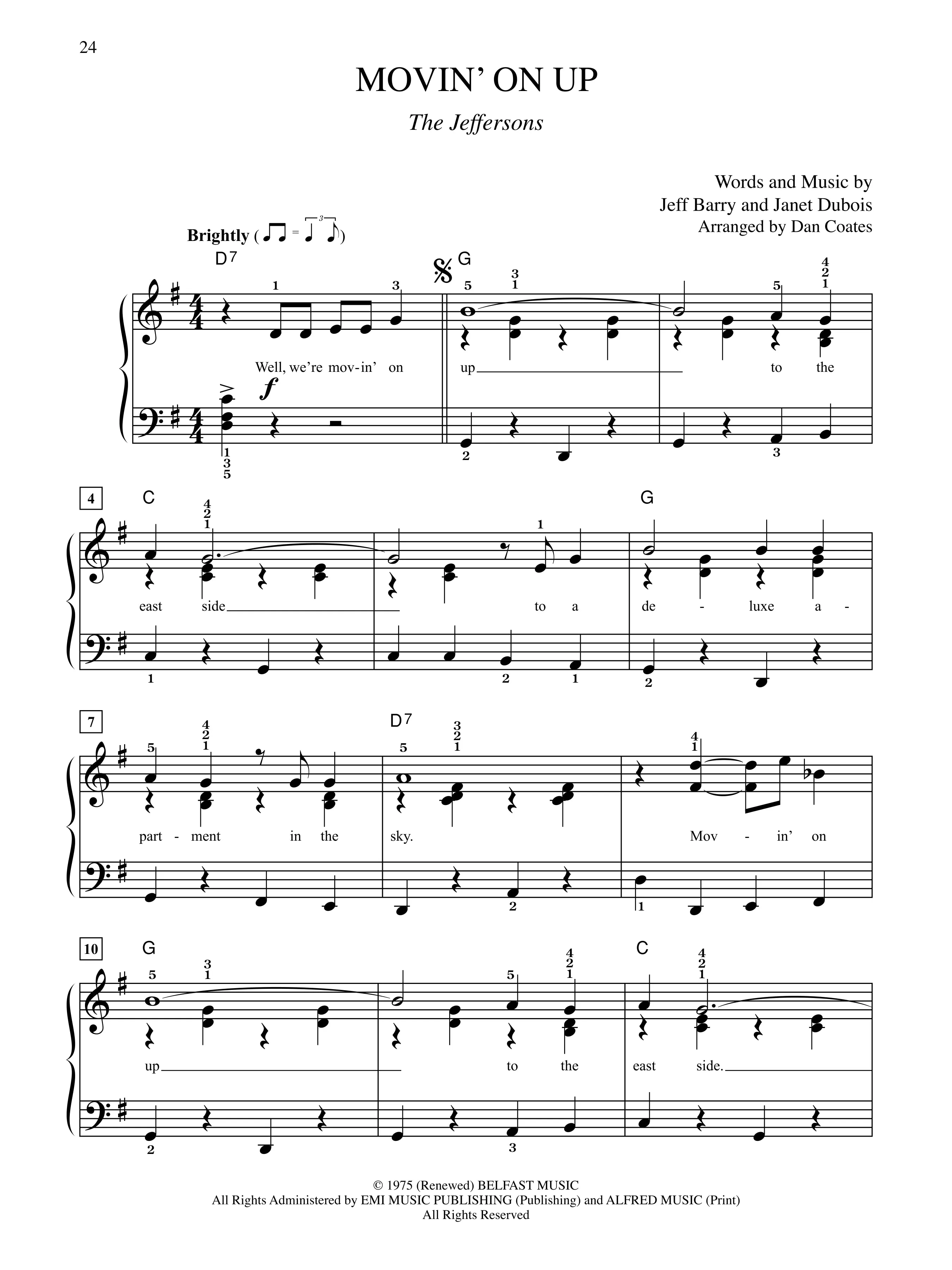 10 for 10 Sheet Music: TV Themes