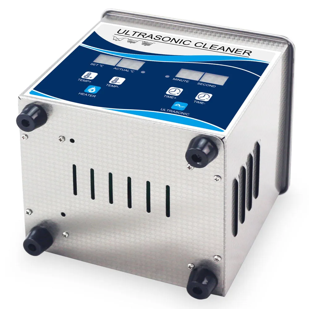 1.3L Digital Ultrasonic Cleaner | Jewelry & Parts Cleaning | Ultra Sonic Bath with Degas Function