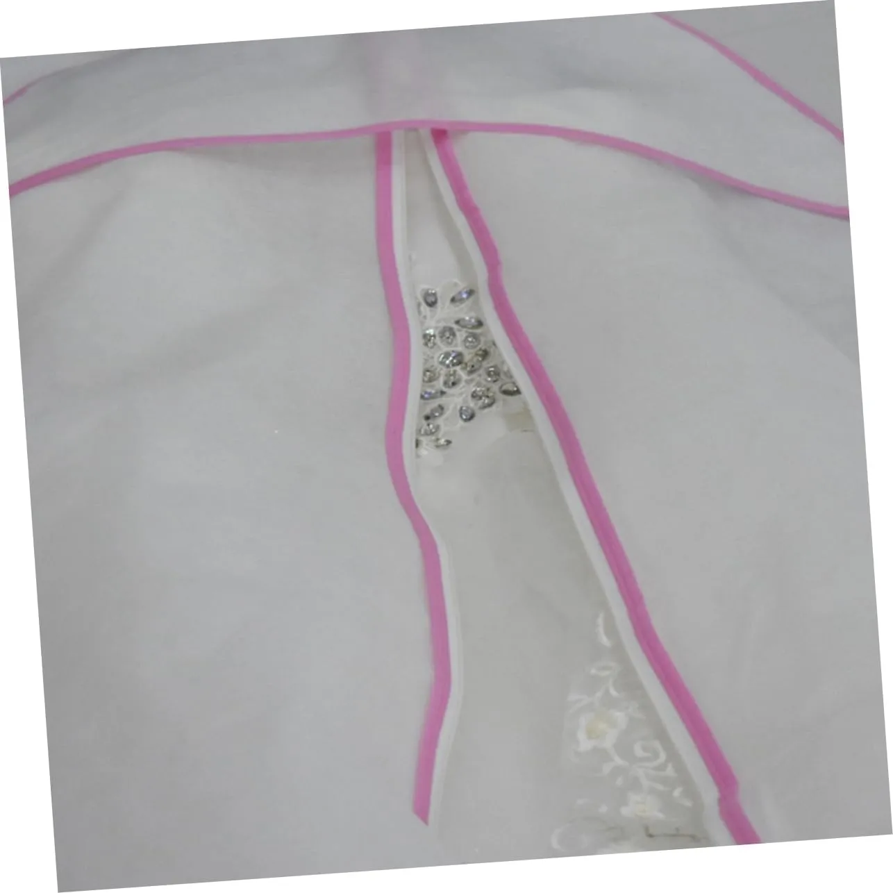 1pc Non-woven Fabric Wedding Dress Cover Bag Garment for Safe Transport and Storage for Various Styles of Dresses and Gowns