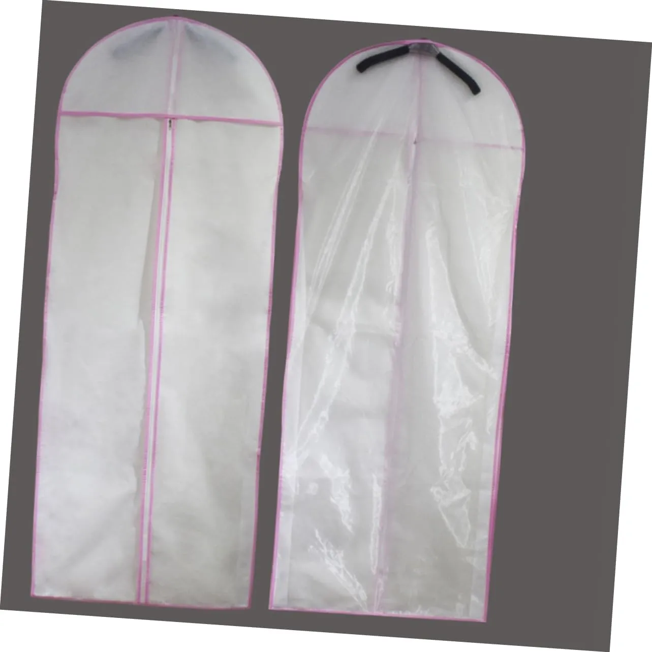 1pc Non-woven Fabric Wedding Dress Cover Bag Garment for Safe Transport and Storage for Various Styles of Dresses and Gowns