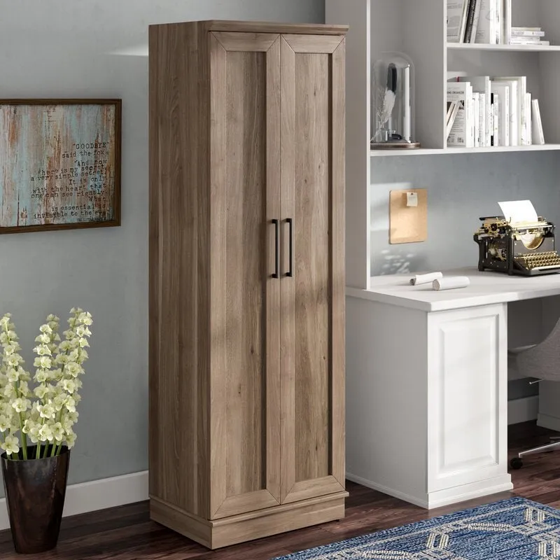 4 - Shelf Storage Cabinet Four Adjustable Shelves To Store Anything From Pantry Food To Fluffy Bathroom Towels. Adjustable Shelves