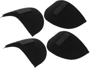 4Pcs Shoulder Pads Set for and Coats Durable Sponge Sewing Enhancers for Men Women Comfortable Washable Easy to Attach Blazer Accessories