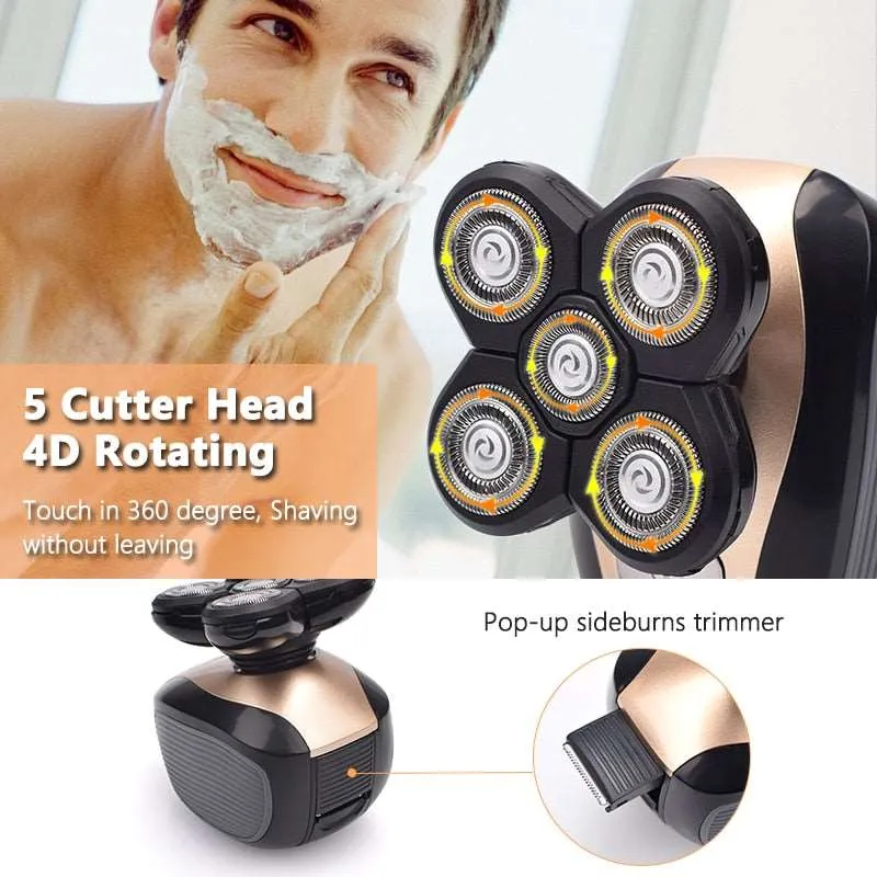5 In 1  Bald Head Electric Shaver