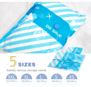 5 Sizes Vacuum Storage Bags for Closet Storage, suitcase