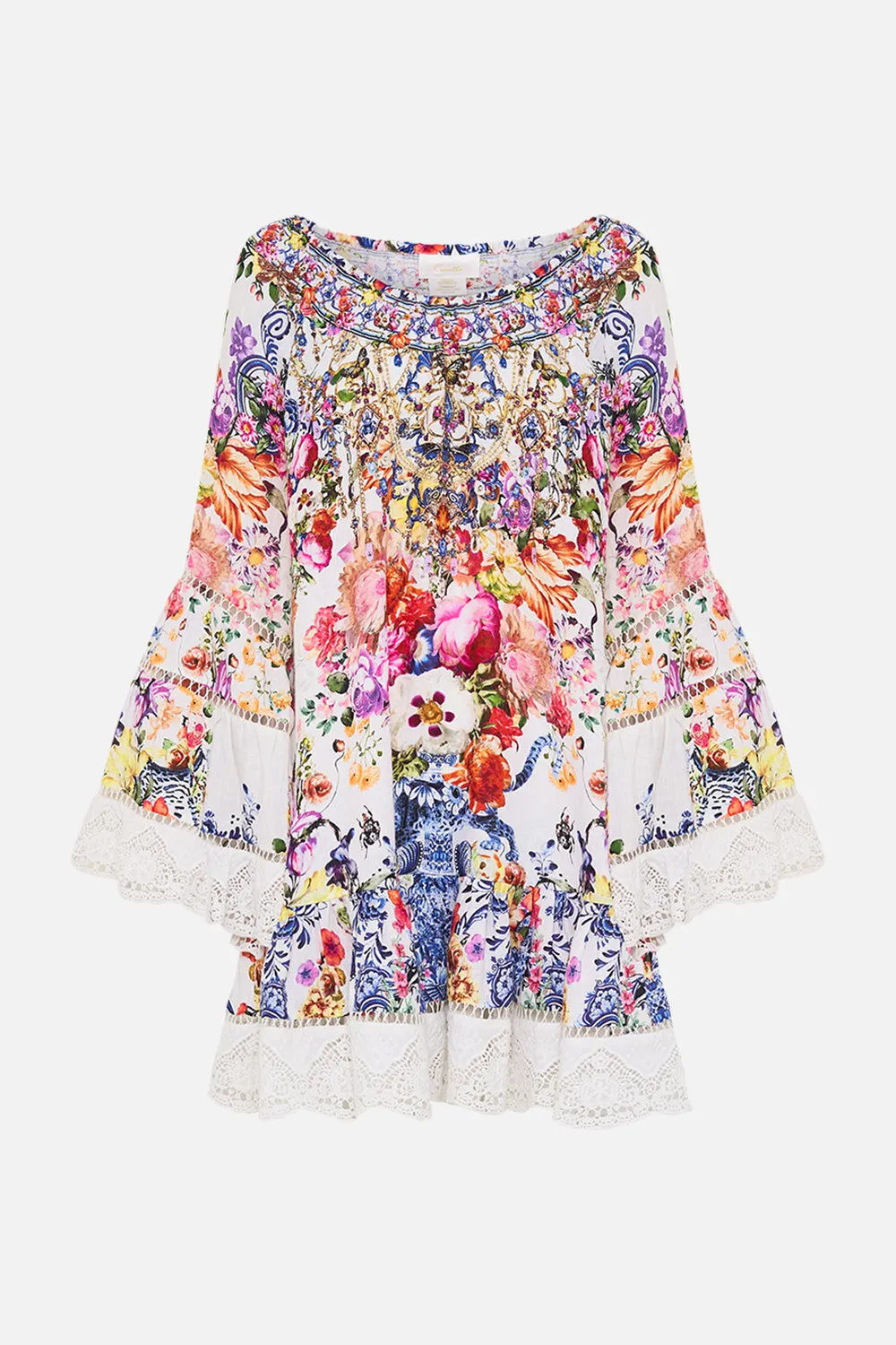 A LINE FRILL DRESS DUTCH IS LIFE