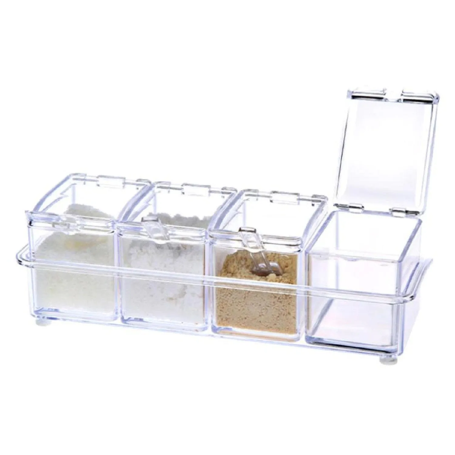 Acrylic Seasoning Box for Salt & Pepper