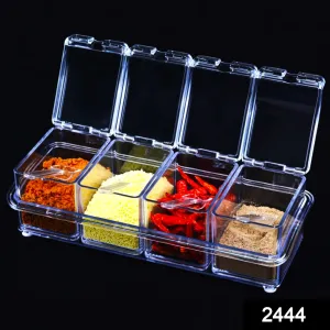Acrylic Seasoning Box for Salt & Pepper