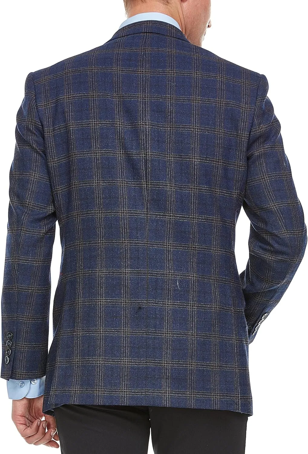 Adam Baker Men's Single Breasted Ultra Slim Fit Wool Blazer/Sport Coat - Many Styles and Colors