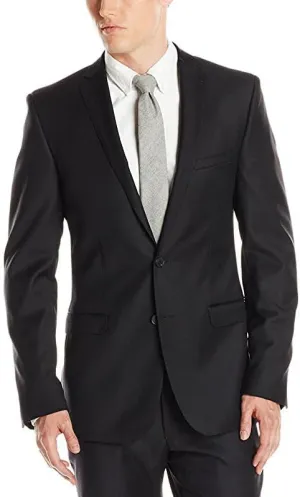 Adam Baker Men's Single Breasted Ultra Slim Fit Wool Blazer/Sport Coat - Many Styles and Colors
