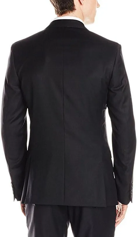 Adam Baker Men's Single Breasted Ultra Slim Fit Wool Blazer/Sport Coat - Many Styles and Colors