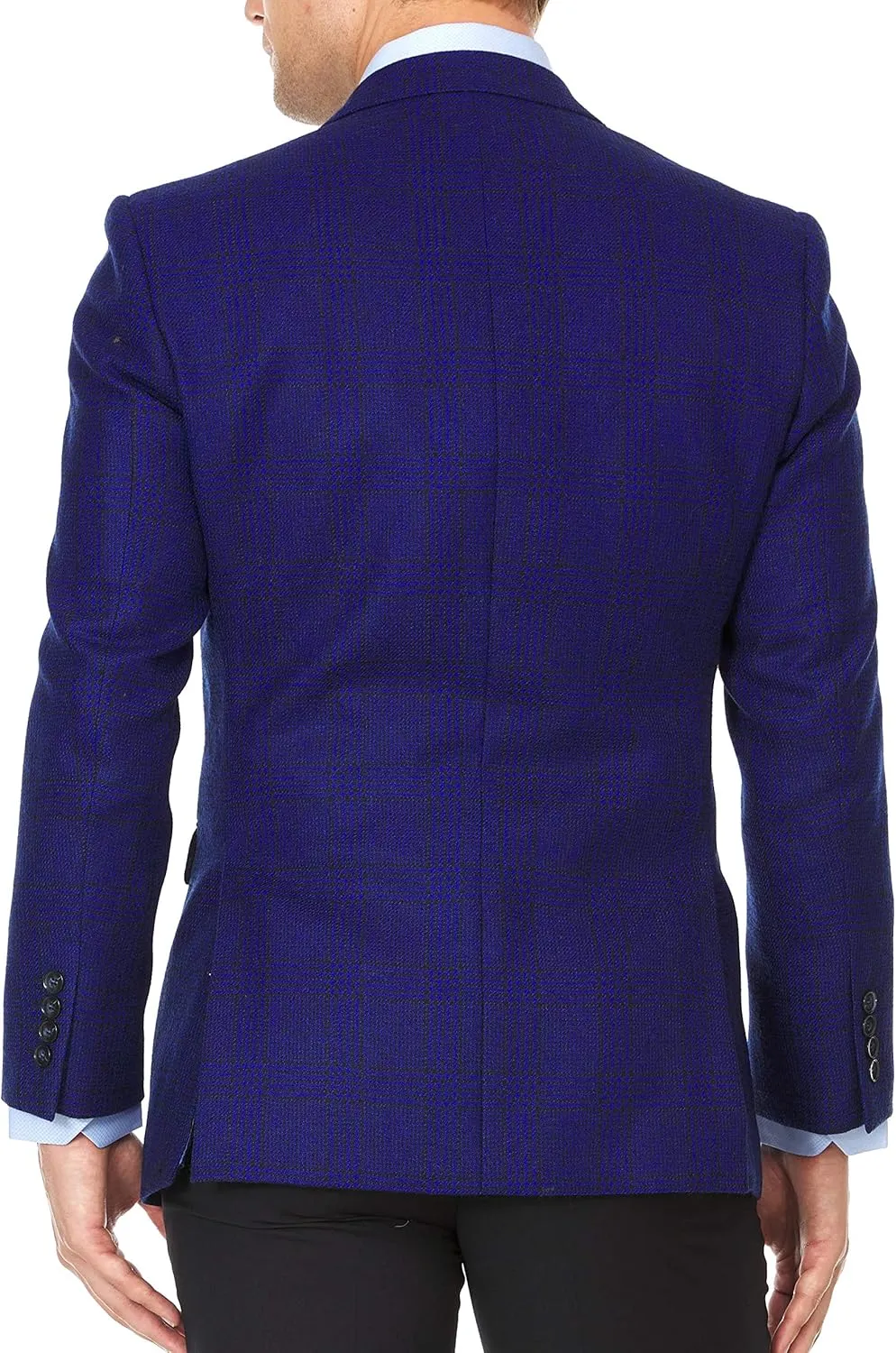Adam Baker Men's Single Breasted Ultra Slim Fit Wool Blazer/Sport Coat - Many Styles and Colors