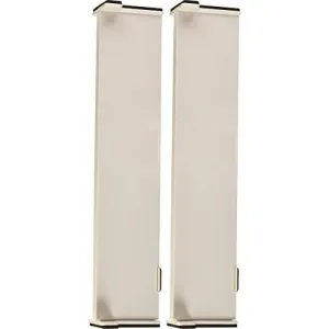 Adjustable, Expandable White Drawer Dividers - Set of 2