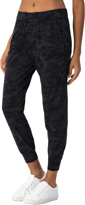 AJISAI Women's Joggers Pants Drawstring Running Sweatpants with Pockets Lounge Wear