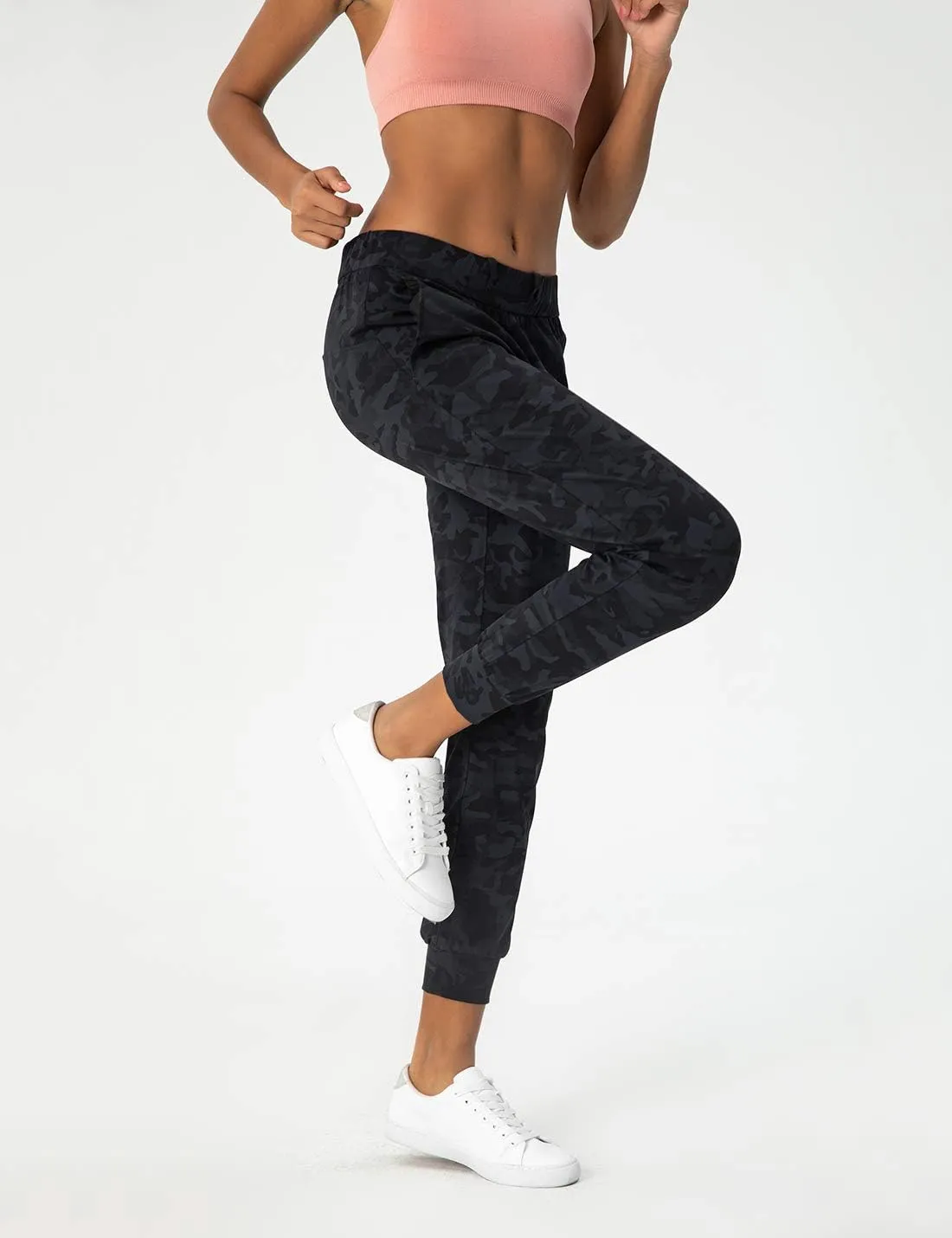 AJISAI Women's Joggers Pants Drawstring Running Sweatpants with Pockets Lounge Wear