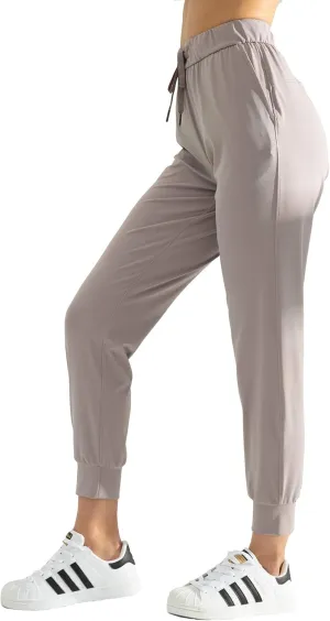 AJISAI Women's Joggers Pants Drawstring Running Sweatpants with Pockets Lounge Wear