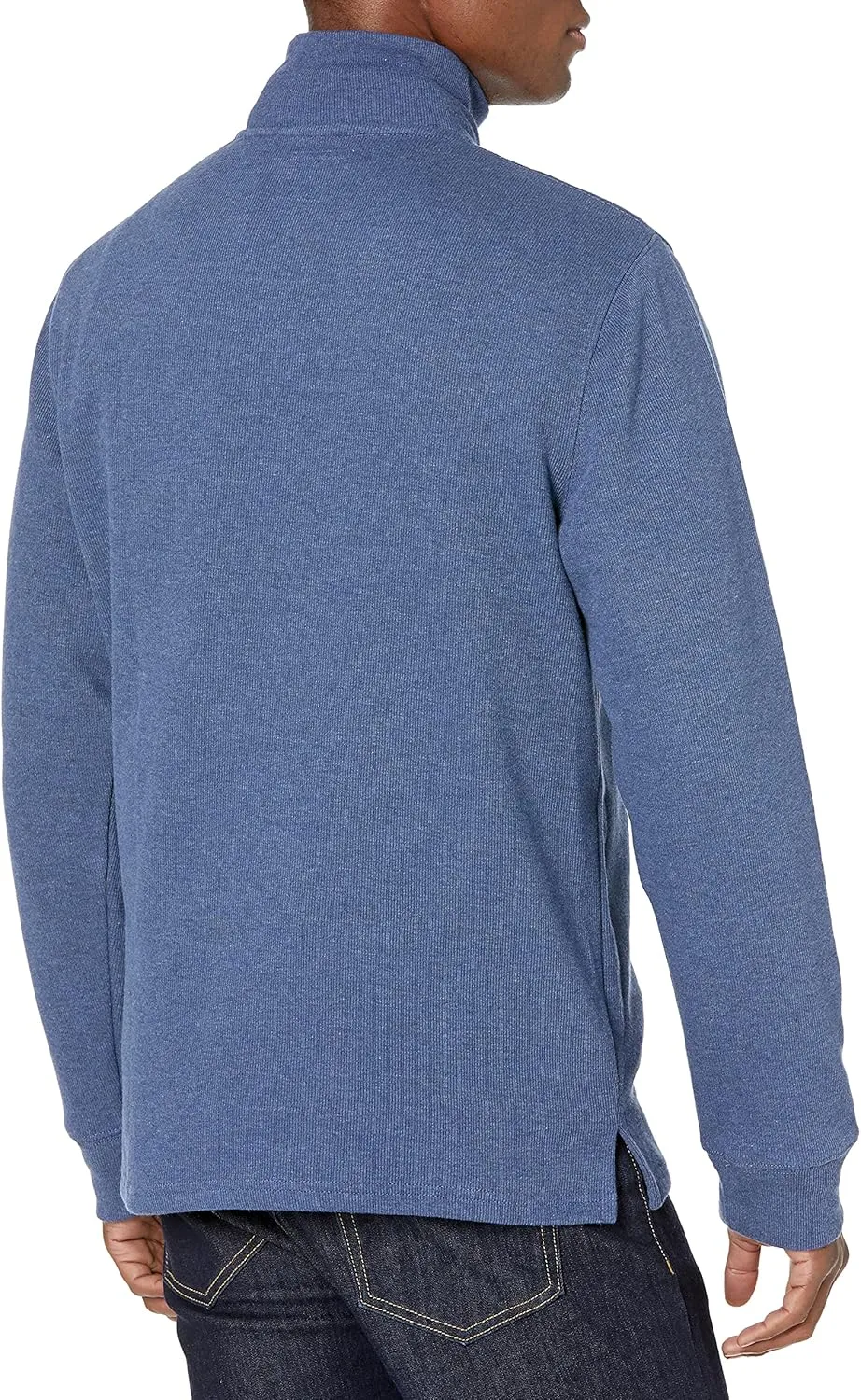 Amazon Essentials Men's Quarter-Zip French Rib Sweater, Casual Wear