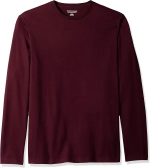 Amazon Essentials Slim-Fit Long Sleeve Shirt for Men, Pocket and No Pocket Styles