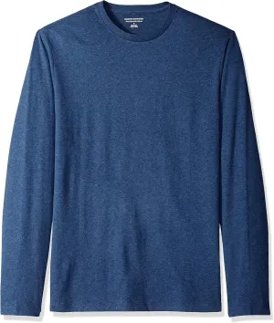 Amazon Essentials Slim-Fit Long Sleeve Shirt for Men, Pocket and No Pocket Styles