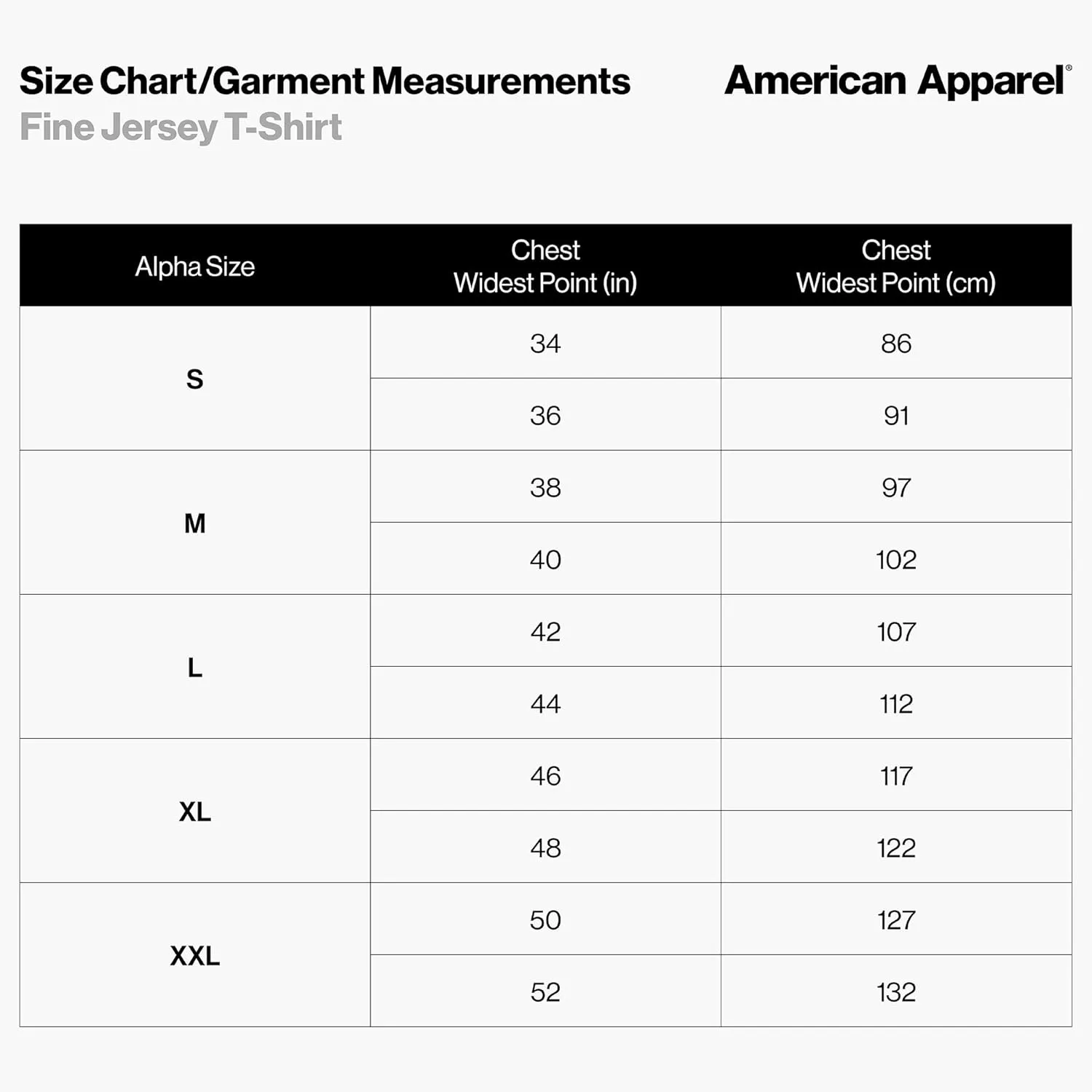 American Apparel Adult Fine Jersey T-Shirt, Style G2001, Multipack