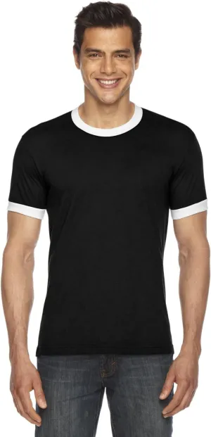 American Apparel Unisex 50/50 Crewneck Short Sleeve T-Shirt - USA Collection