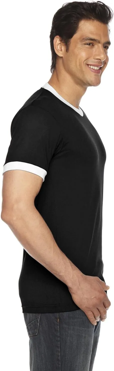 American Apparel Unisex 50/50 Crewneck Short Sleeve T-Shirt - USA Collection