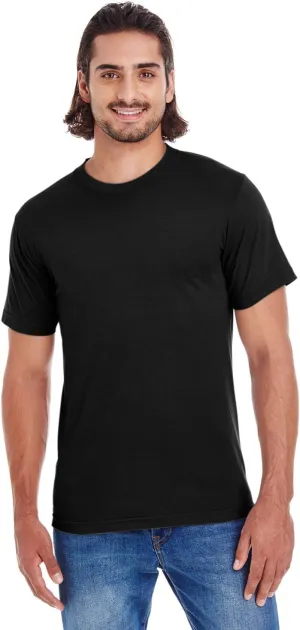 American Apparel Unisex Organic Fine Jersey Classic T-Shirt 2XL BLACK