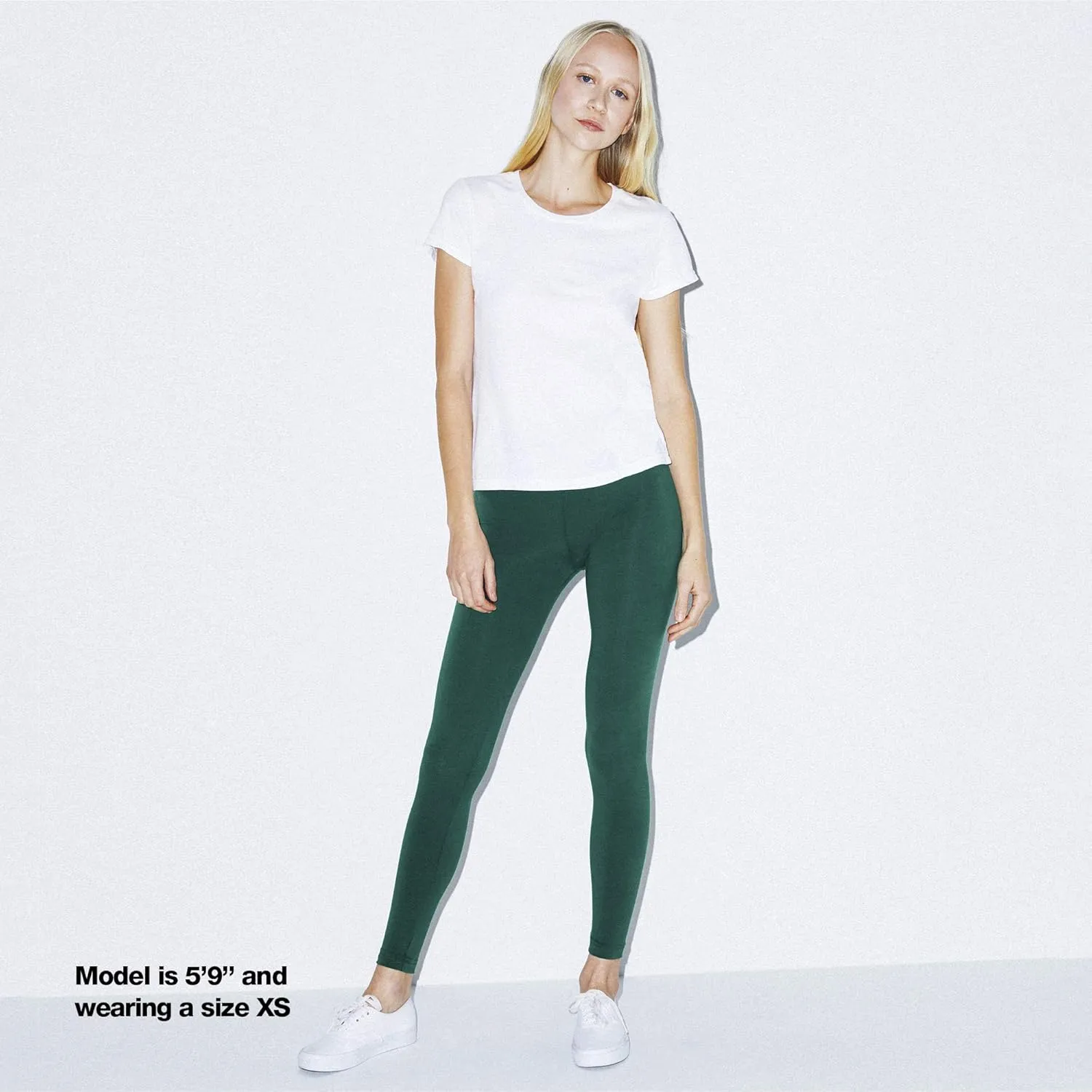 American Apparel Women's Cotton Spandex Jersey Legging