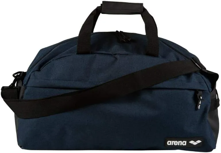 Arena Unisex's Duffle Sports Bag Team 40L Navy Melange, one Size