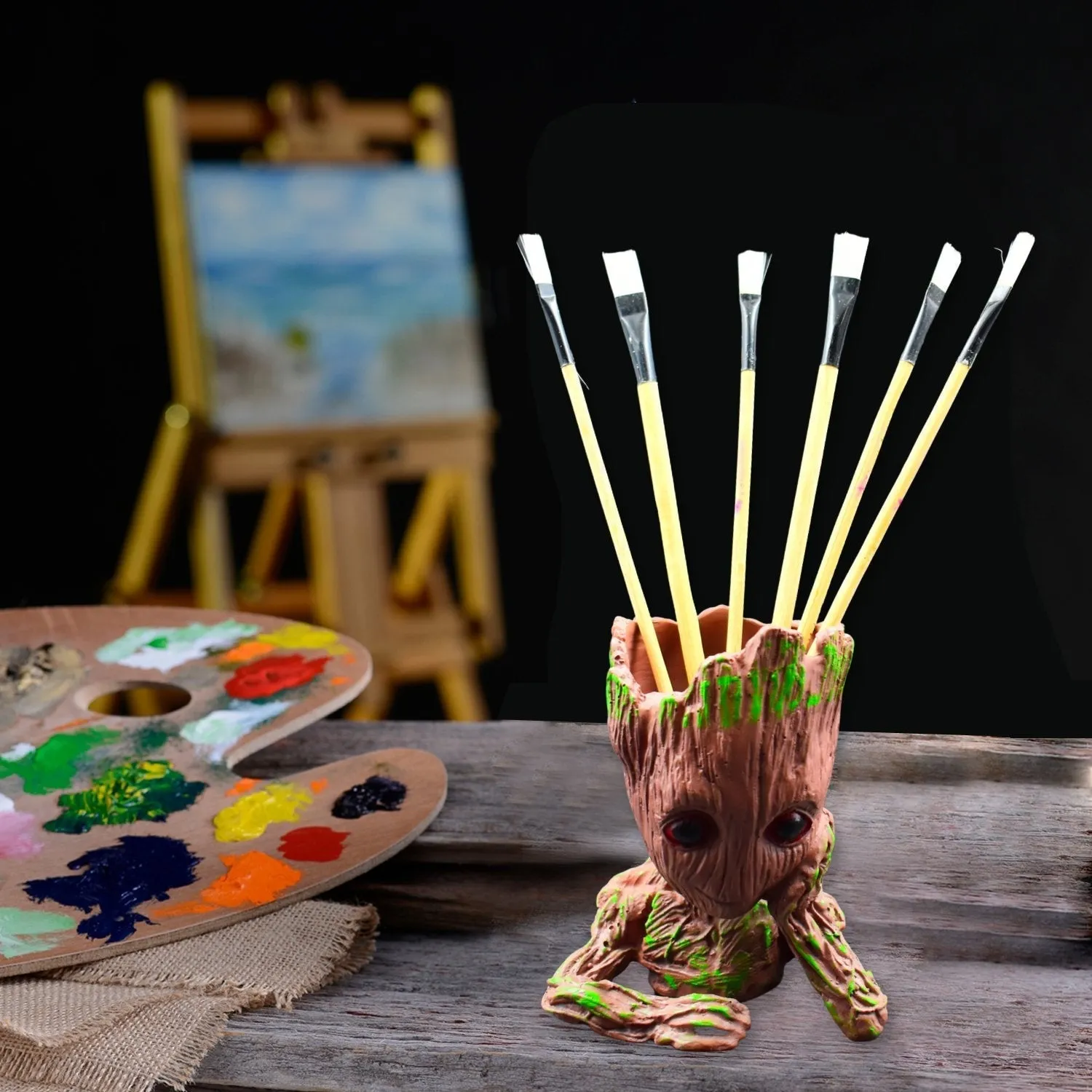 Art Brush Set for Artists (Pack of 6)