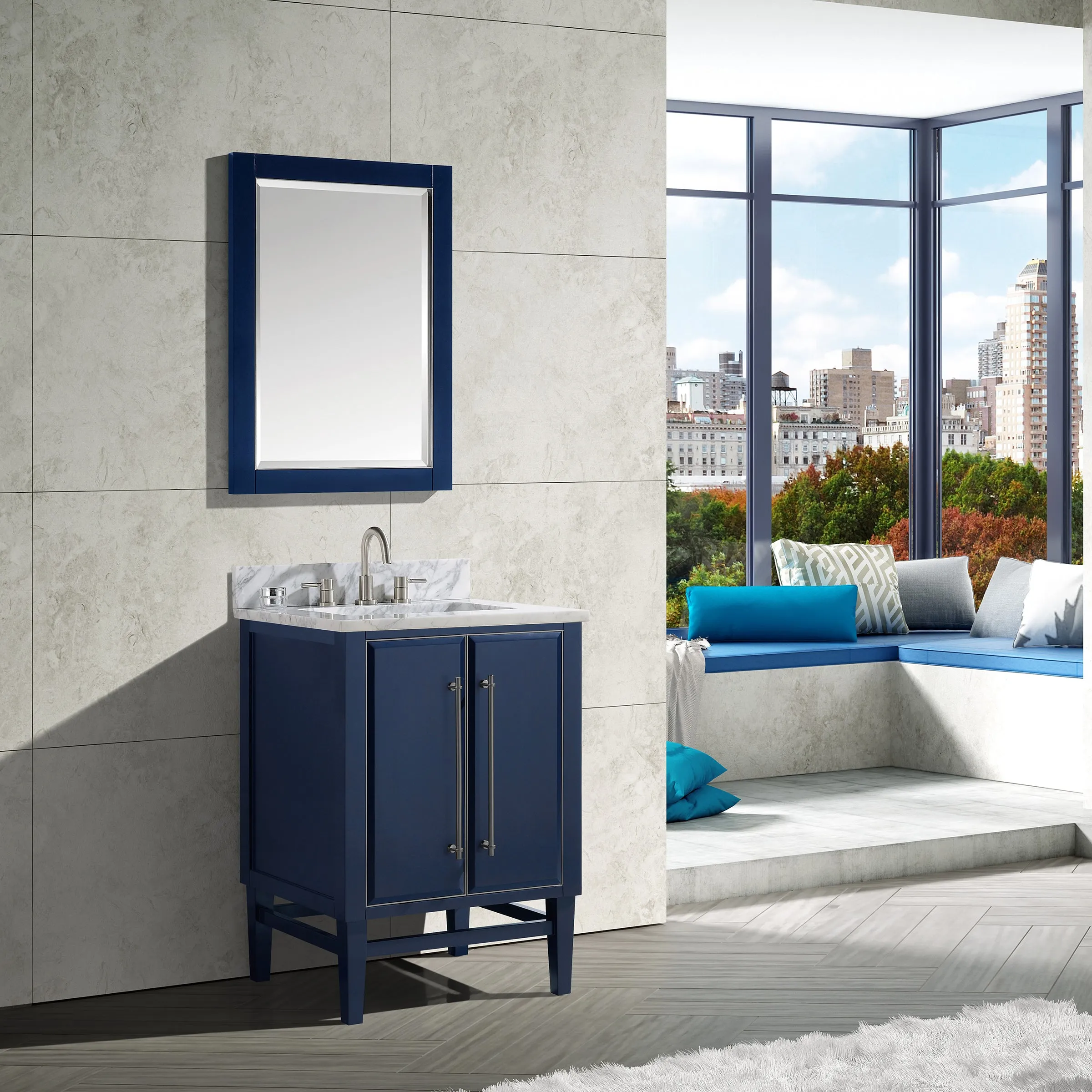 Avanity Mason 24" Vanity only MASON-V24-NBS