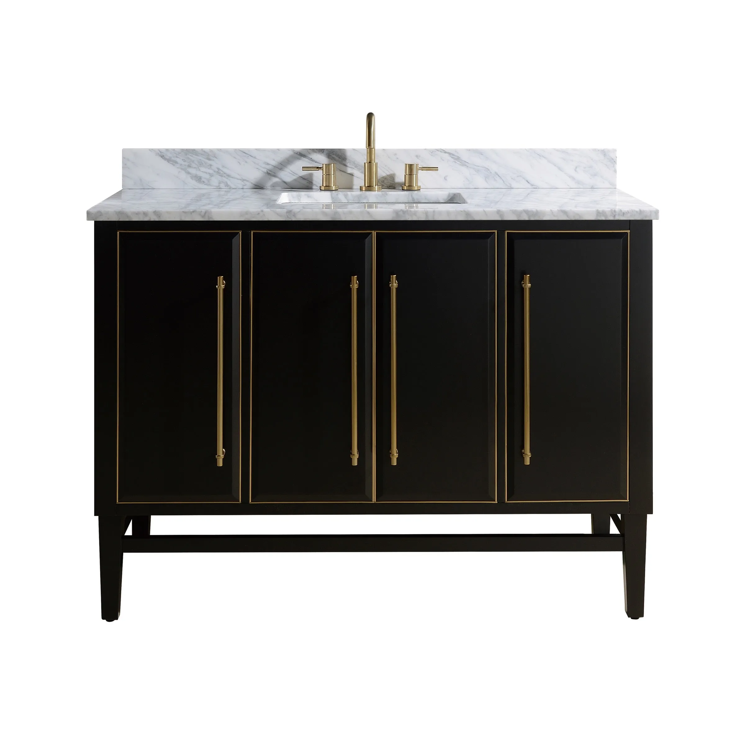 Avanity Mason 49" Vanity Combo MASON-VS49-BKG-C