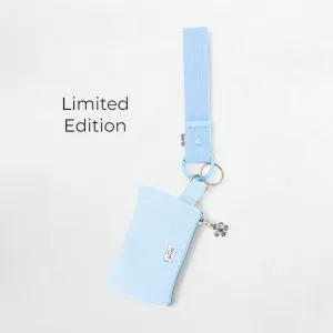 Bambi Wristlet Key & Card Holder in Sky Blue