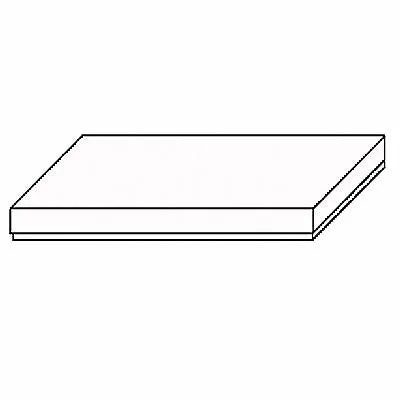Black Cotton Filled Cardboard Boxes - 3 1-2" x 3 1-2" x 2"