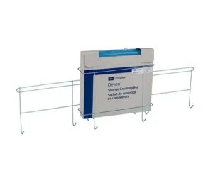 Cardinal Health Devon Sponge Counting Rack, Wall Mounted