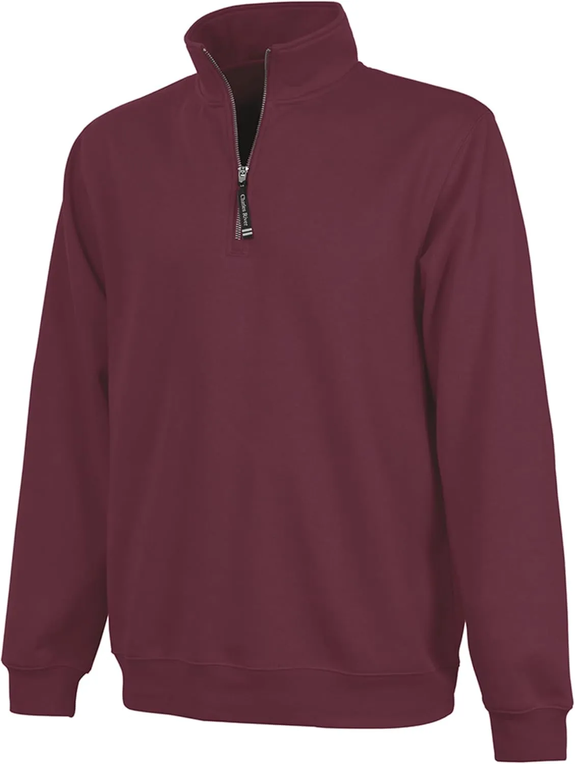 Charles River Apparel Men's Crosswind Quarter Zip Sweatshirt (Regular & Big-Tall Sizes)