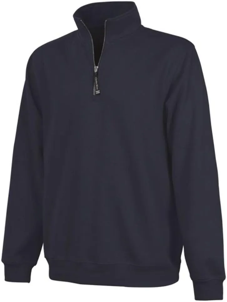 Charles River Apparel Men's Crosswind Quarter Zip Sweatshirt (Regular & Big-Tall Sizes)