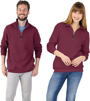 Charles River Apparel Men's Crosswind Quarter Zip Sweatshirt (Regular & Big-Tall Sizes)
