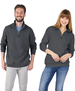 Charles River Apparel Men's Crosswind Quarter Zip Sweatshirt (Regular & Big-Tall Sizes)