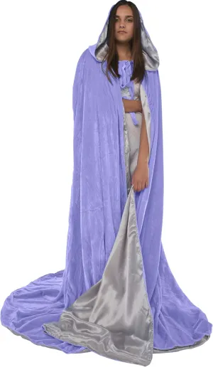 Cloak Fully lined in Satin - Medieval Renaissance Hooded Cape - Unisex Got Cosplay Cloak -Wedding Fashion