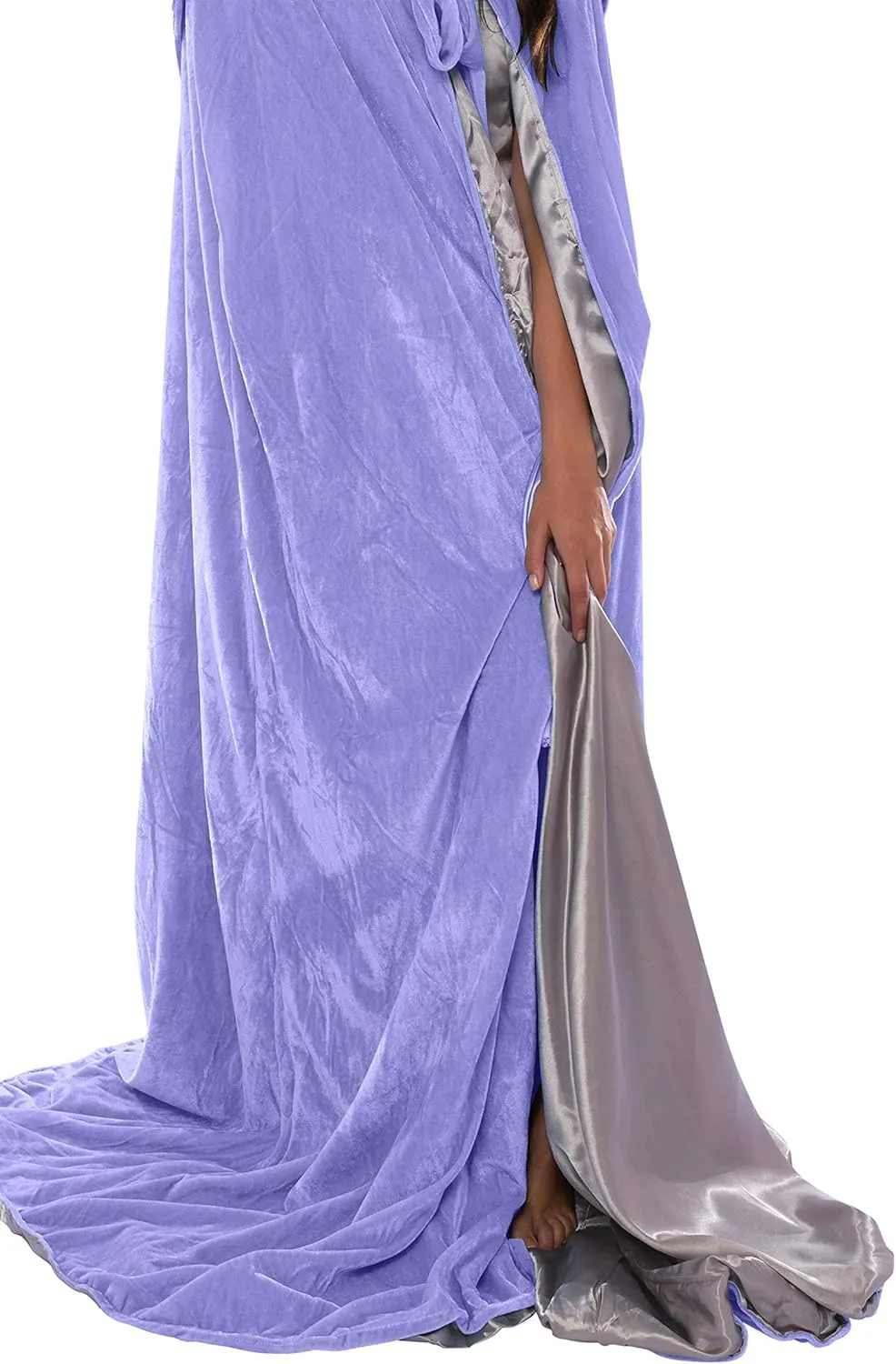 Cloak Fully lined in Satin - Medieval Renaissance Hooded Cape - Unisex Got Cosplay Cloak -Wedding Fashion