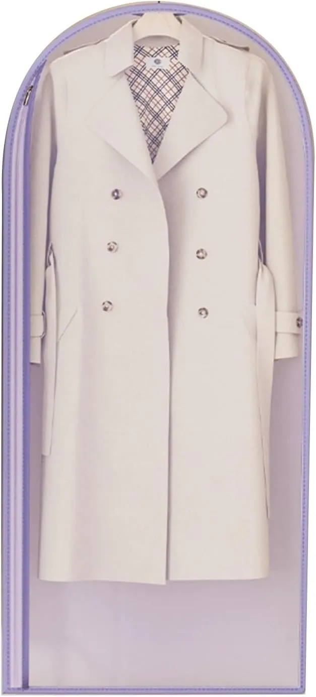 Clothes Cover for Hanging, Garment Bag, 50 Shuttle Dense Organza Material, Translucent Texture, Suitable for fur, Coats(60x110x15cm x43x6in)