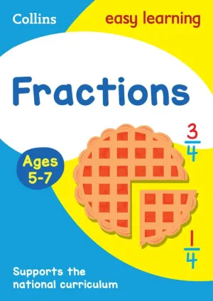 Collins Easy Learning KS1 - Fractions Ages 5-7: Ideal for home learning