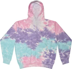 Colortone Tie Dye Pullover Hoodies for Women and Men - Classic Fit Sweatshirts