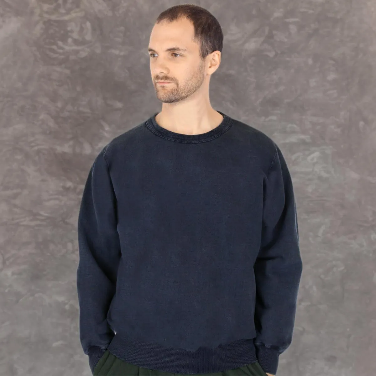 CottonMill Men's 100% Cotton Crew Sweatshirt - Heavyweight Cotton