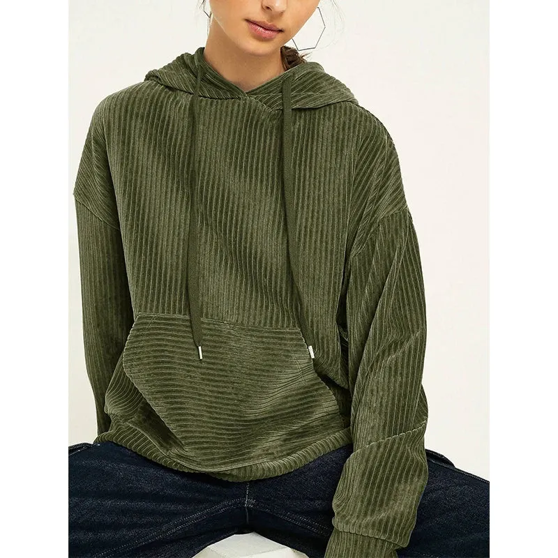 Cozy Corduroy Hoodie