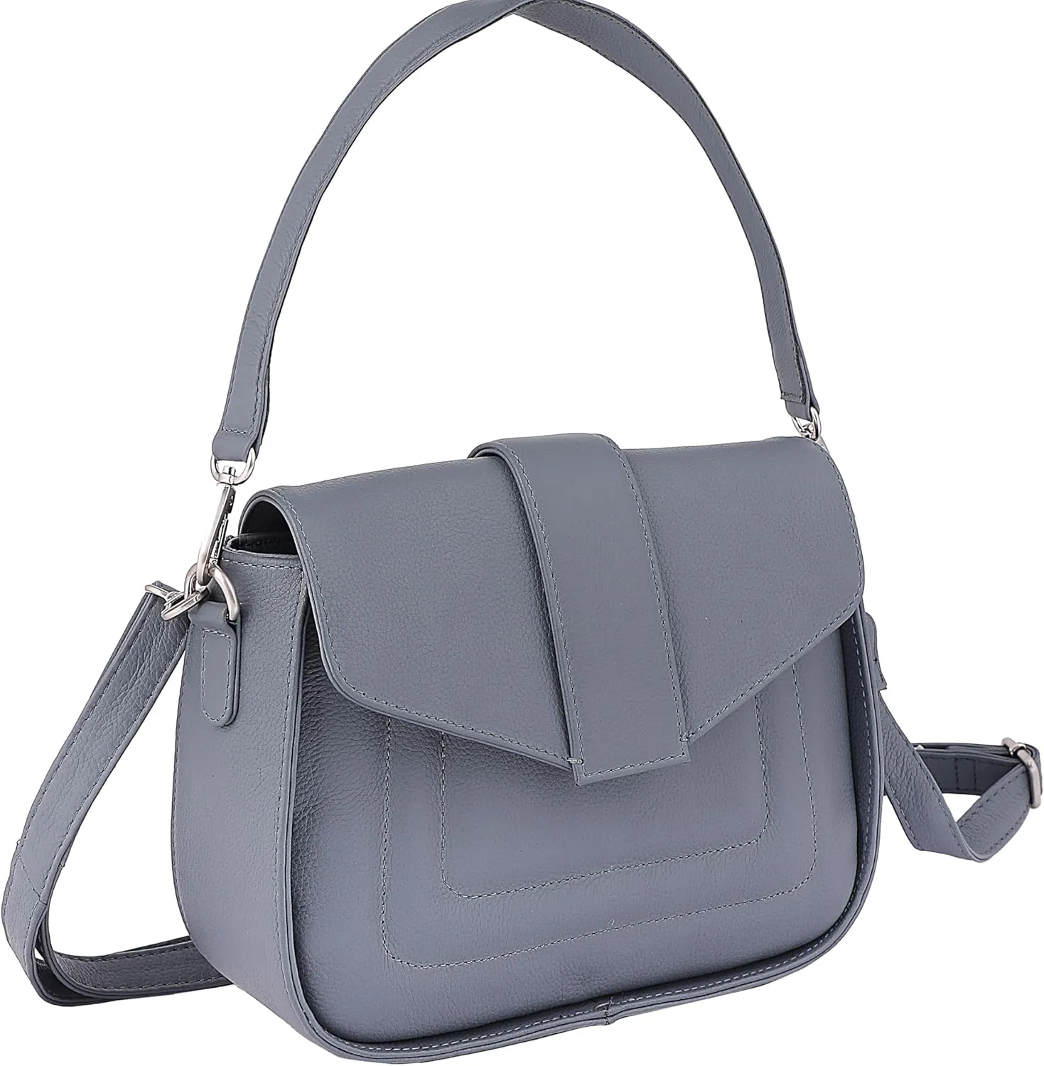 Crossbody Bags for Women Leather Shoulder Handbags Ladies Small Top Handle Purse Quilted Design