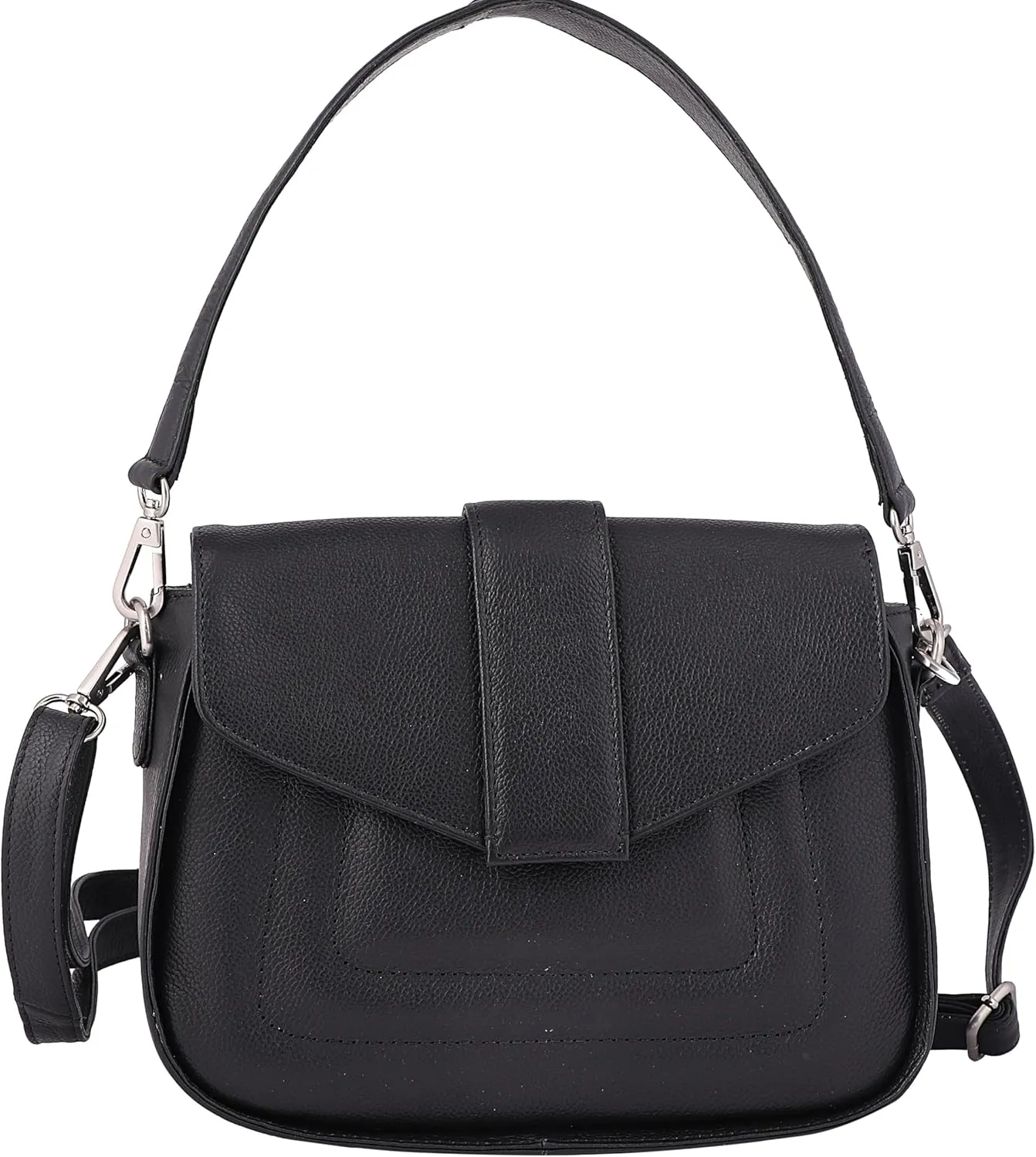 Crossbody Bags for Women Leather Shoulder Handbags Ladies Small Top Handle Purse Quilted Design
