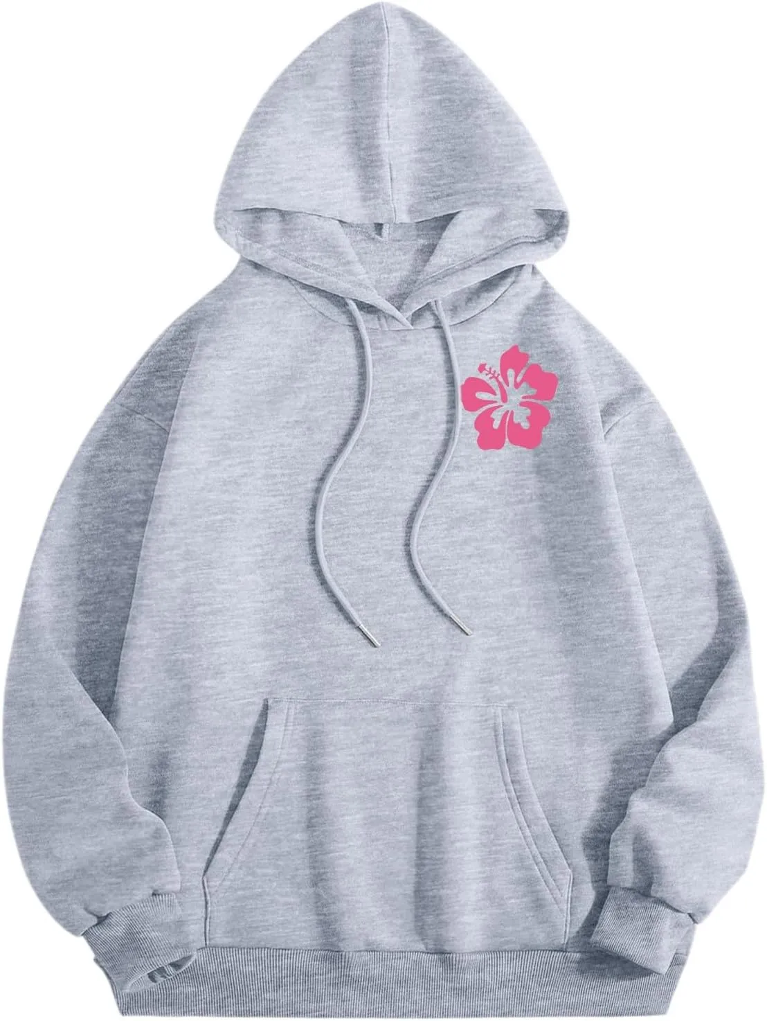Cute 2 Piece Outfits for Women Teen Girls Preppy Puff Casual Hoodies Pockets Drawstring Pullover Oversized Sweatpants