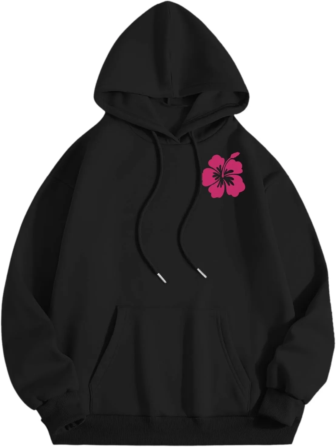 Cute 2 Piece Outfits for Women Teen Girls Preppy Puff Casual Hoodies Pockets Drawstring Pullover Oversized Sweatpants