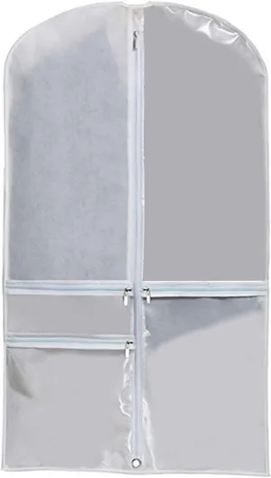 Dancewear Organizers Sleeve Portable Children Dance Costume Garment Bag with 5 Pockets Stylish Clothing Hanging